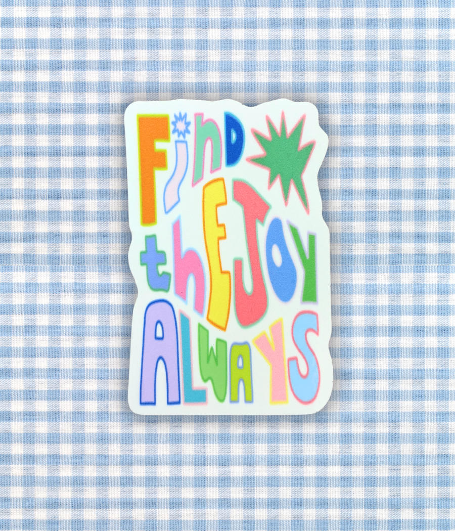 Find The Joy Sticker