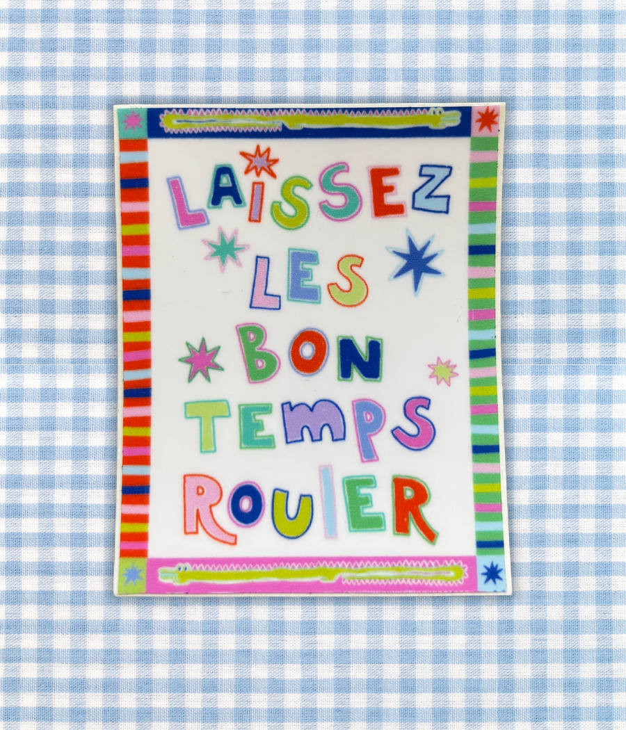 Laissez Les Sticker
