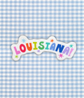 Rainbow Louisiana Sticker