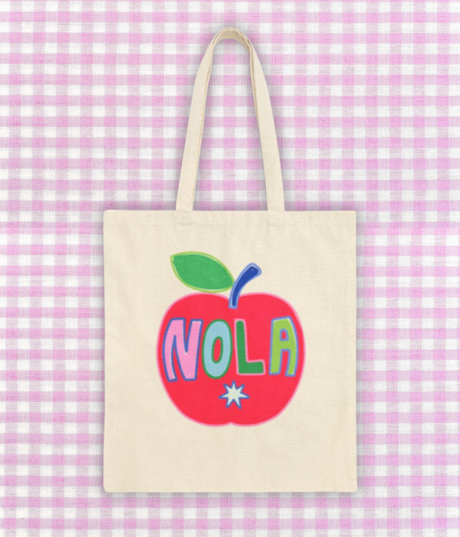 Nola Apple Tote