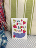 Berry Much Art Print