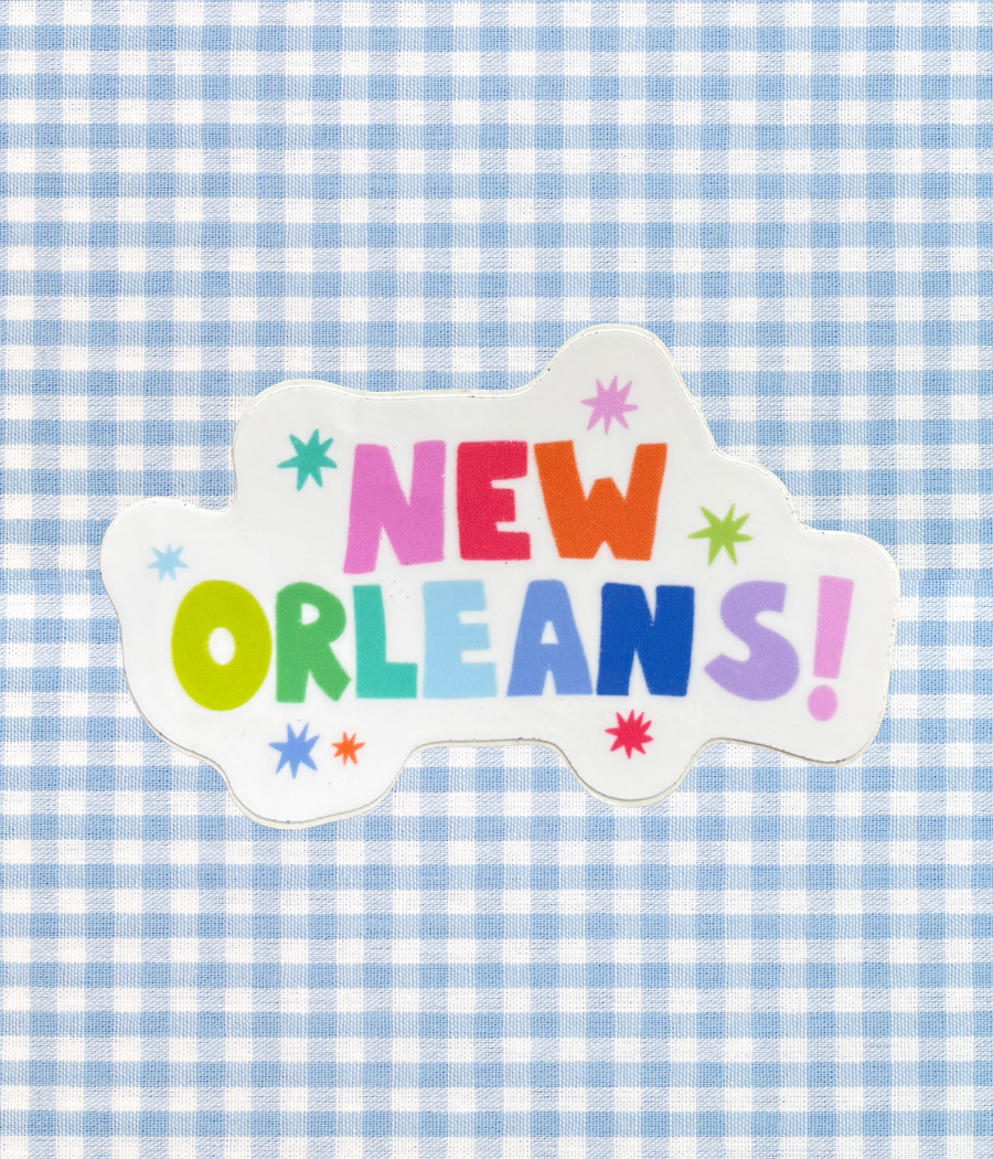Rainbow Nola Sticker