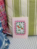 Strawberry Stamp Art Print