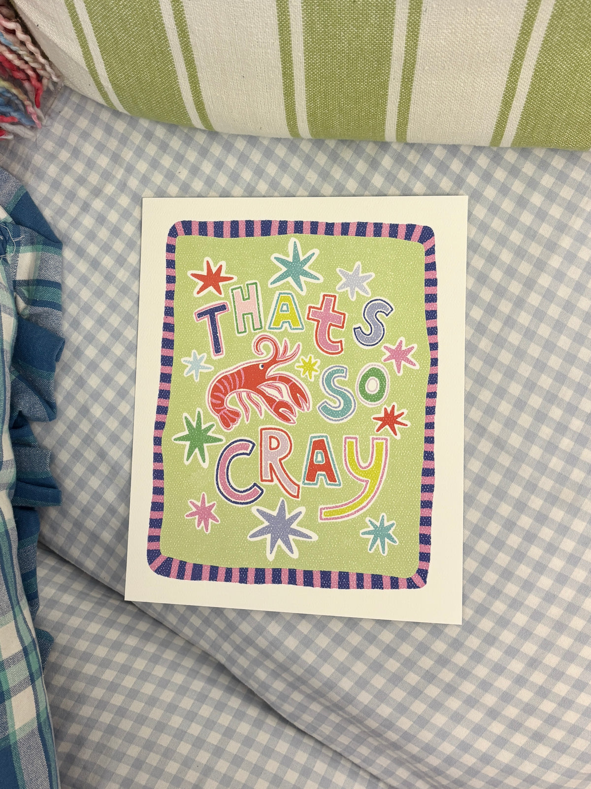 That's So Cray-fish Art Print