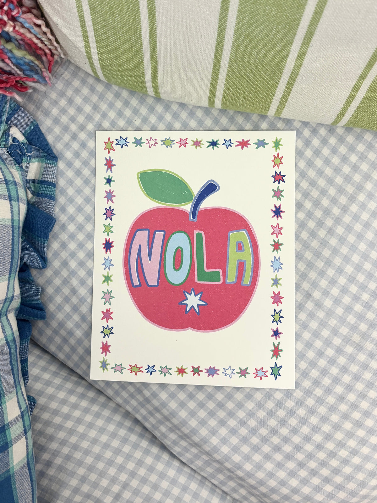 Nola Apple Art Print
