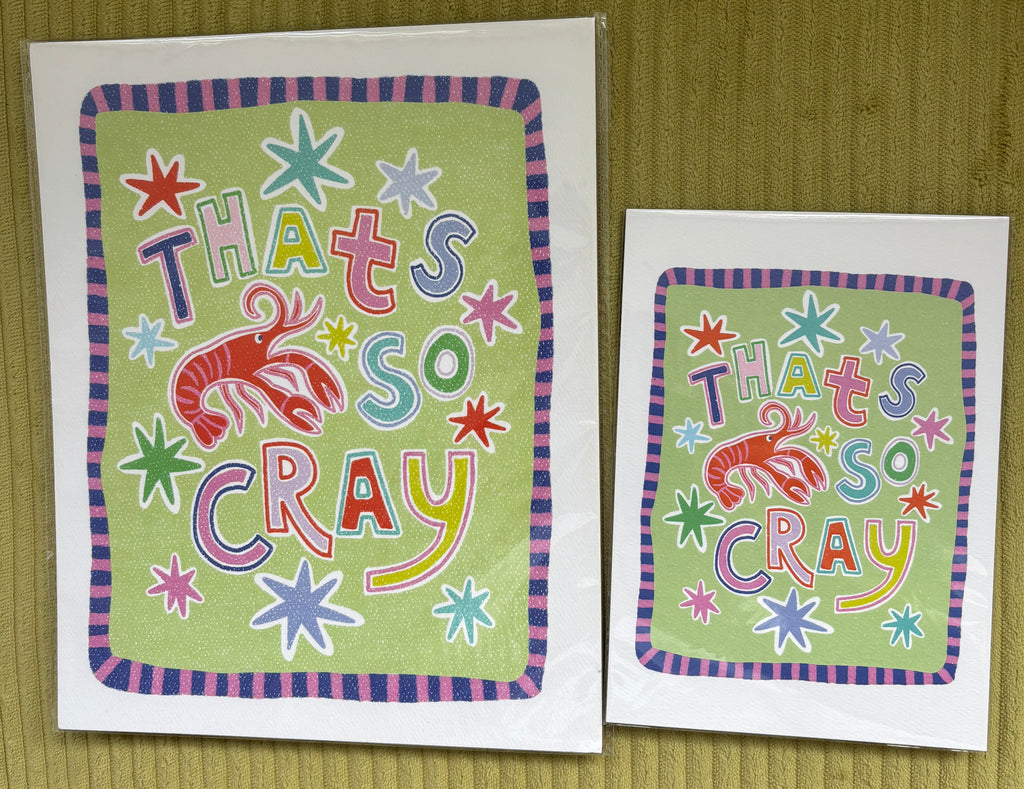 That's So Cray-fish Art Print