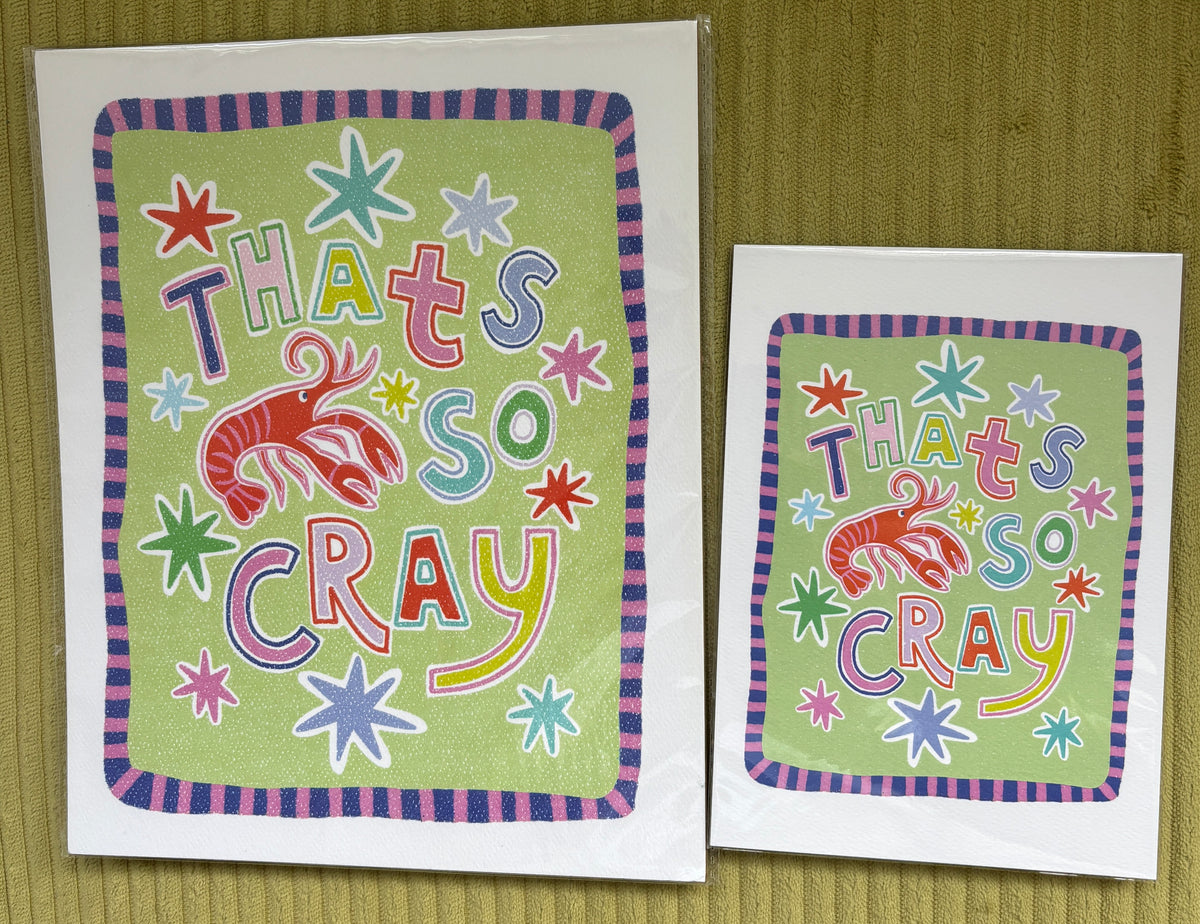 That's So Cray-fish Art Print