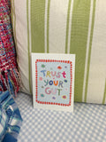 Trust Your Gut Art Print