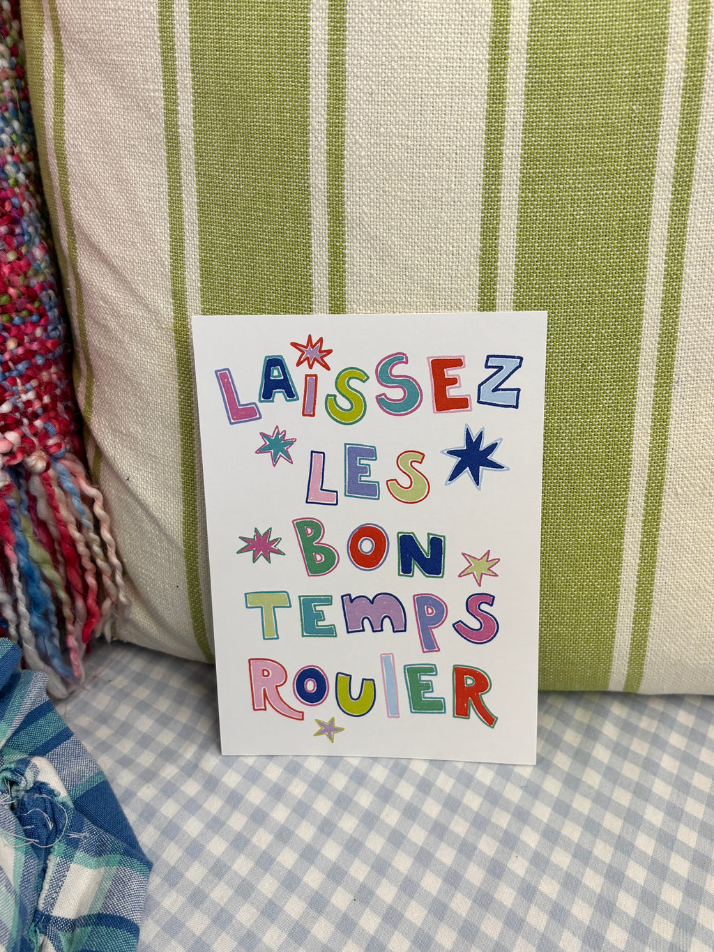 Laissez Les Art Print