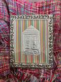 Shotgun Tin Art - Silver Swirl
