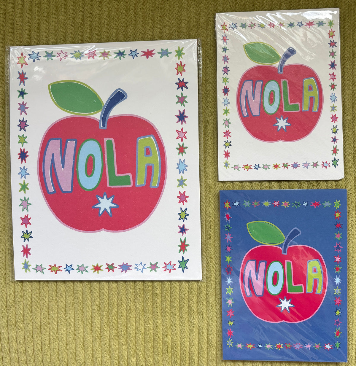 Nola Apple Art Print