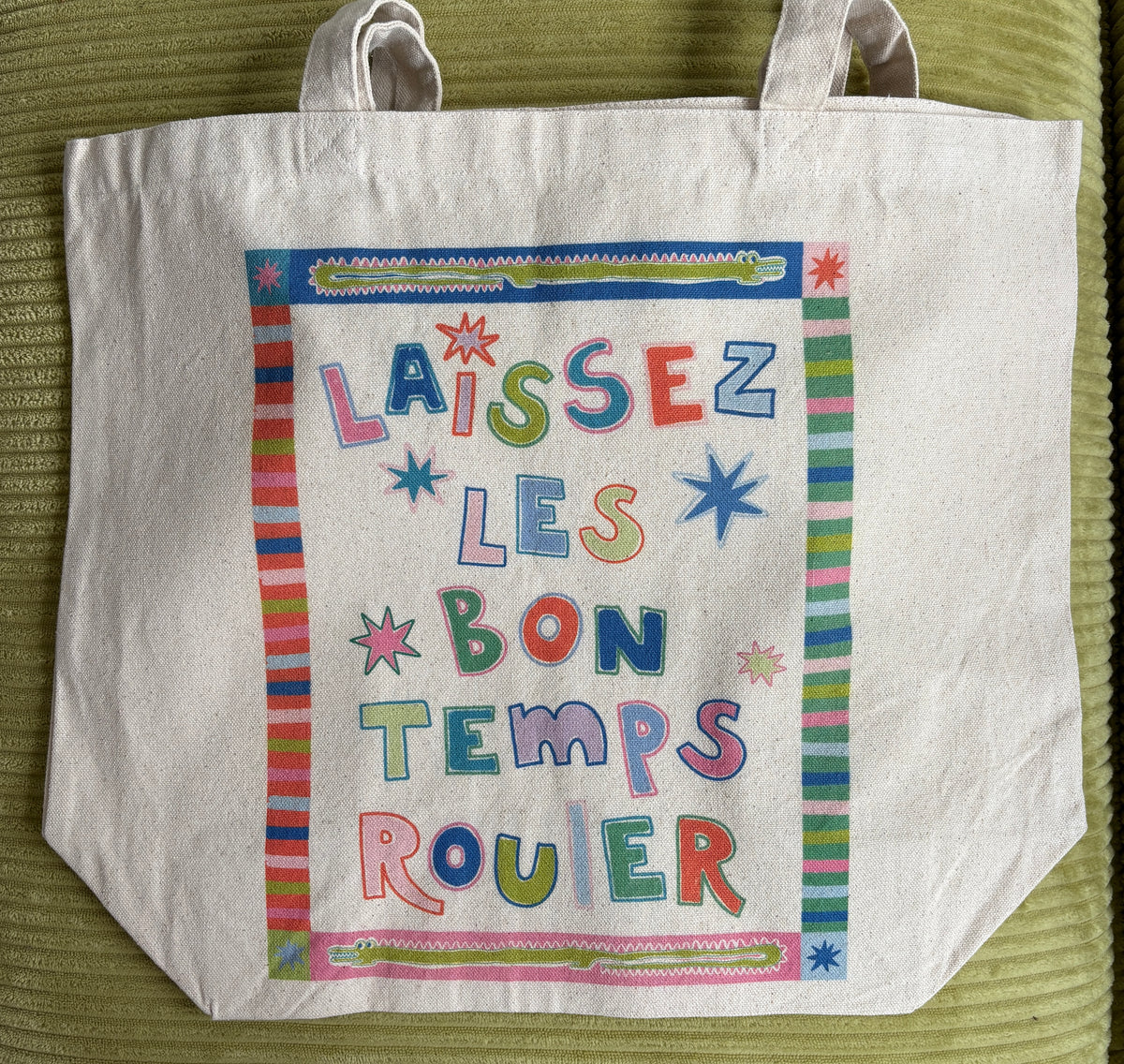 Laissez Les Bon Temps Rouler Tote