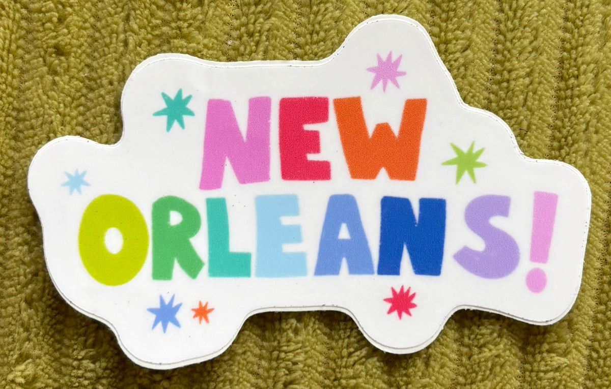 Rainbow Nola Sticker