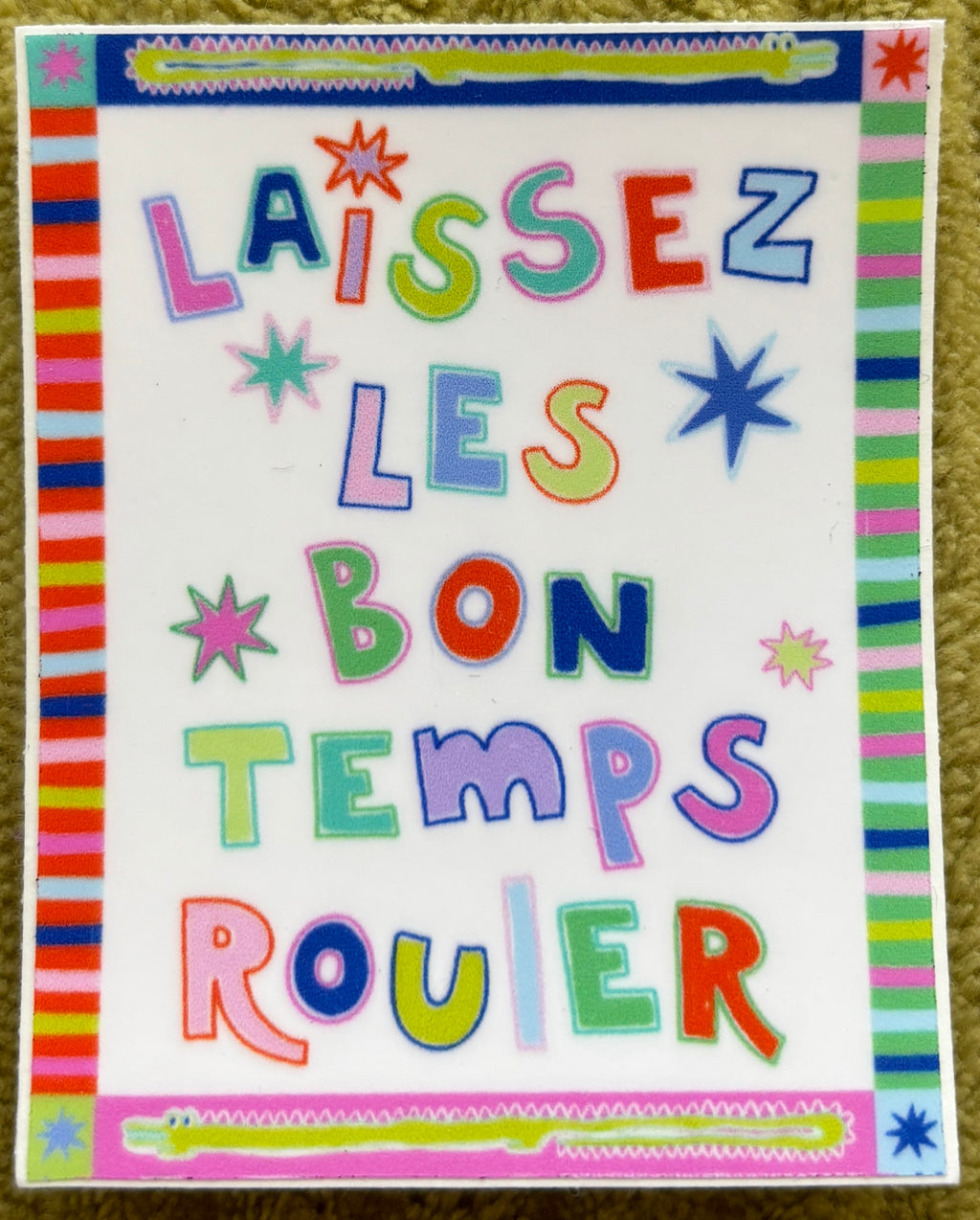 Laissez Les Sticker