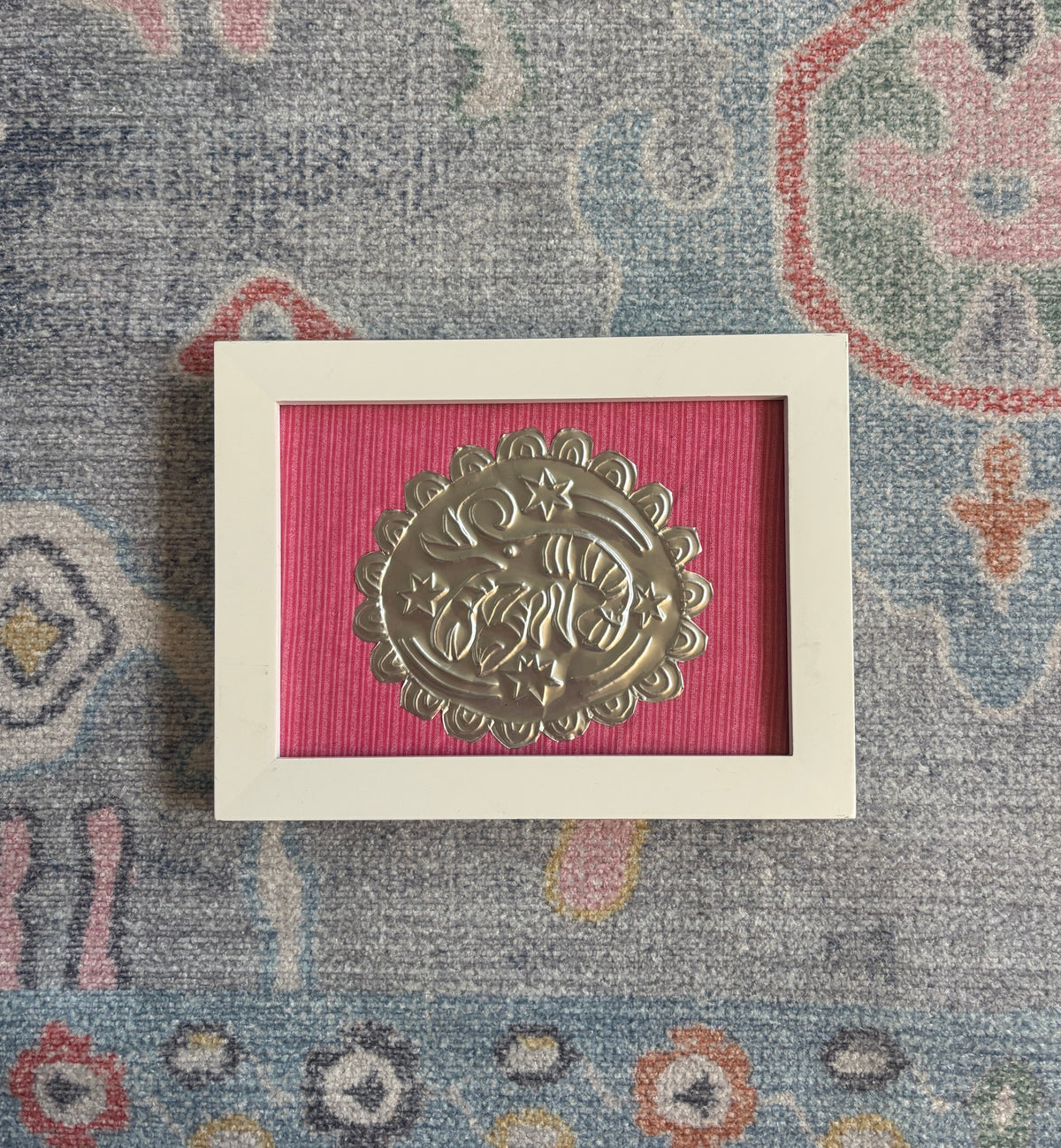 Crawfish Tin Art - Pink