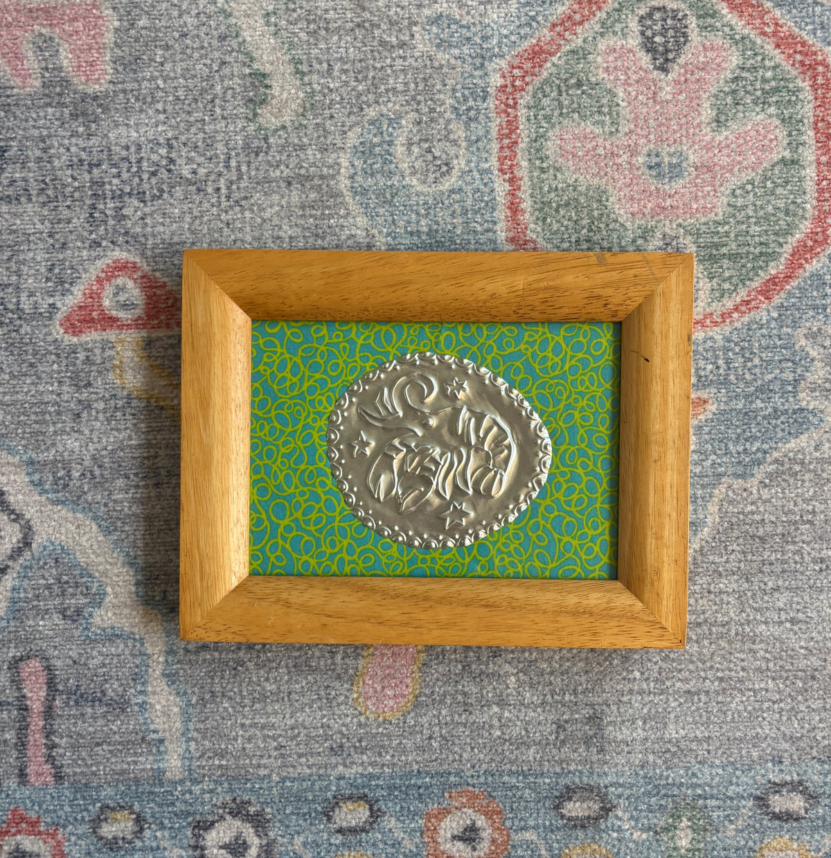 Crawfish Tin Art - Green