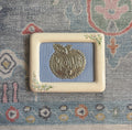 NOLA Apple Tin Art - Blue Stripe